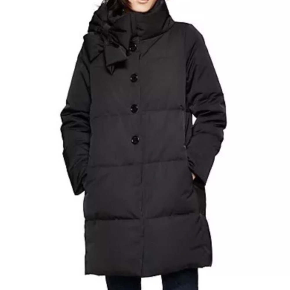 Kate Spade Bow Detail Down Coat